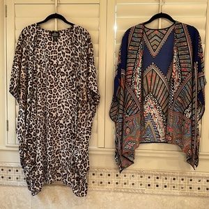 Lot of 2 amazing kimonos! Both generous and oversized! Angie brand.
